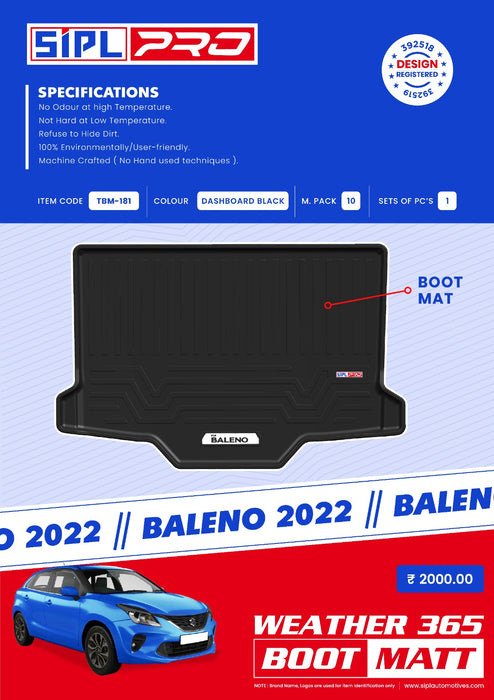 BALENO BOOT MAT