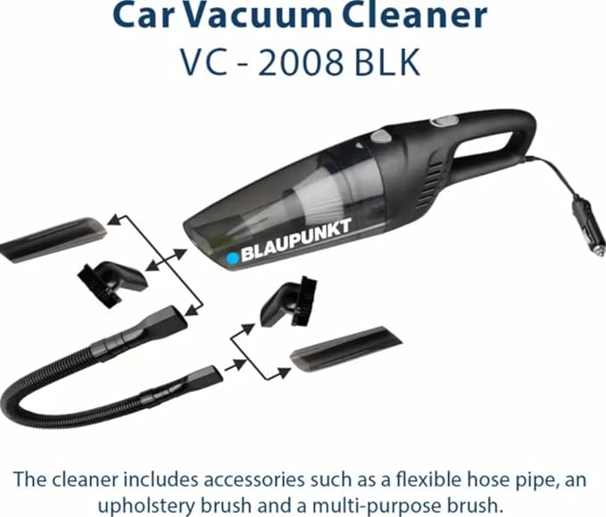 BLAUPUNKT Car Vacuum Cleaner (VC - 2008 BLK)