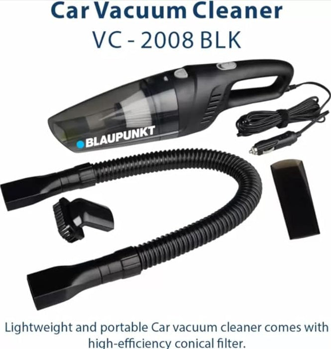 BLAUPUNKT Car Vacuum Cleaner (VC - 2008 BLK)