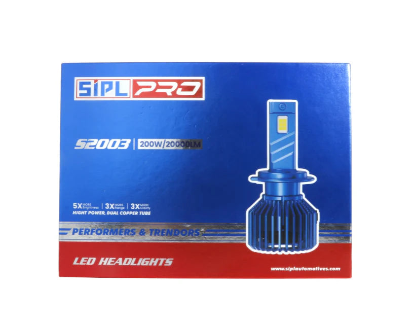 SIPL LED Headlight 2 Year Warranty |200 W