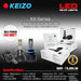 KEIZO LED Headlight 2 Year Warranty LO 900LM 6000K|150 W - VBCK VEHICLE SOLUTIONS