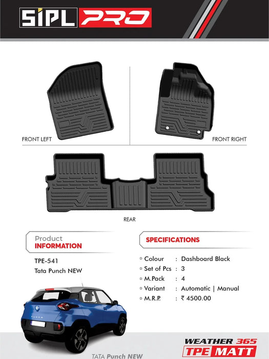 TATA PUNCH Weather 365 TPE MATT S/3