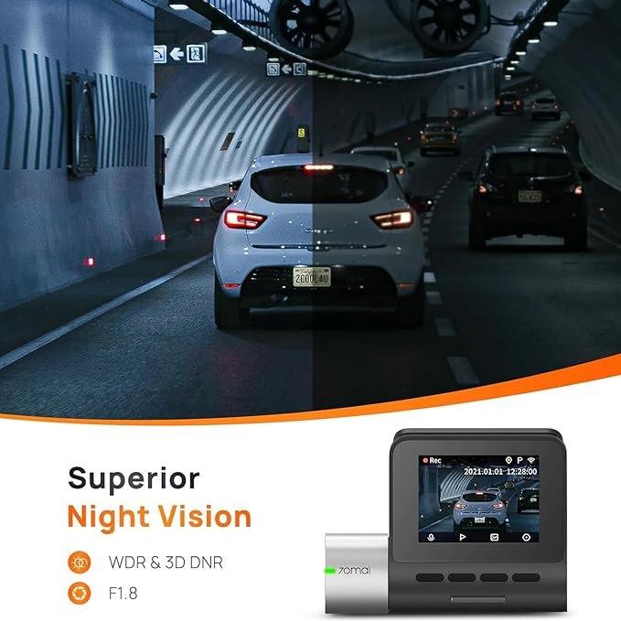 70mai Pro Plus+ A500S Dual Channel Car Dash Cam, 2.7K, ADAS, - VBCK VEHICLE SOLUTIONS